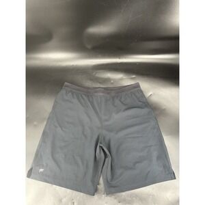 NWT Fabletics The 9" Fundamental Lined Black Shorts Men's Size XLarge